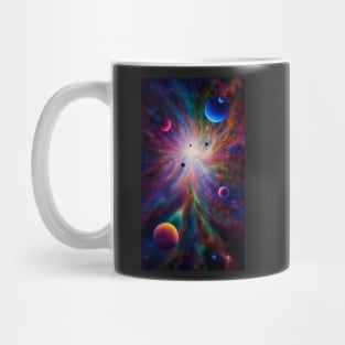 Black Light Space Painting "SB-01" Mug